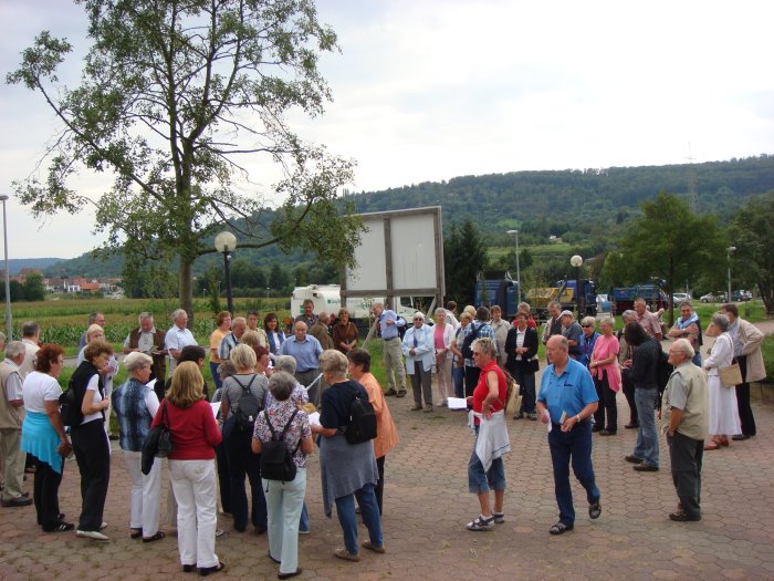 Start an der Beutelsbacher Halle