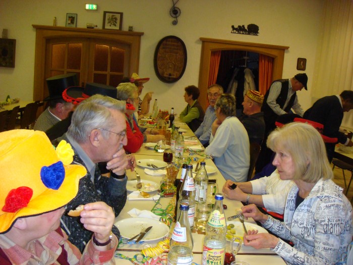 Beim Essenfassen