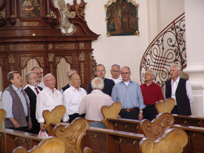 d'Reblus in der Wallfahrtskirche Steinhausen