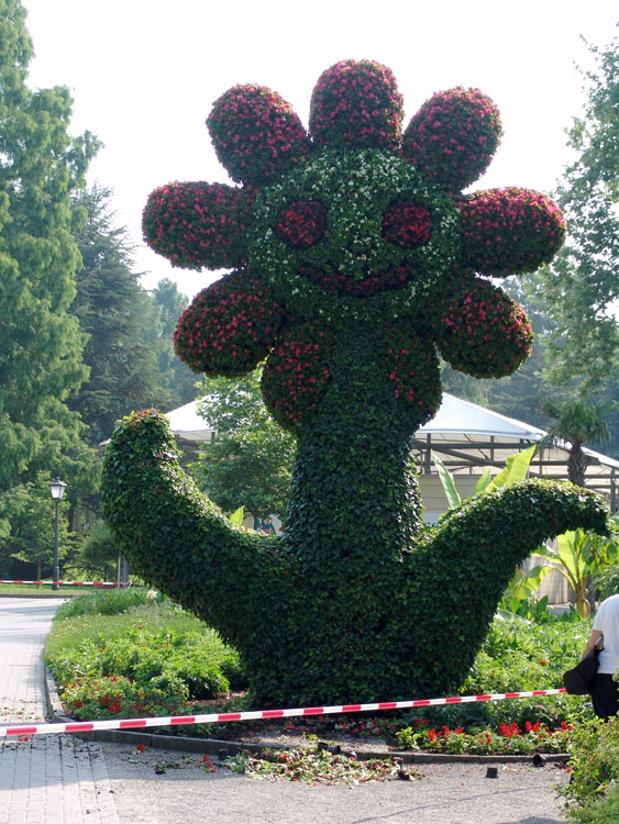 Begrung auf der Mainau