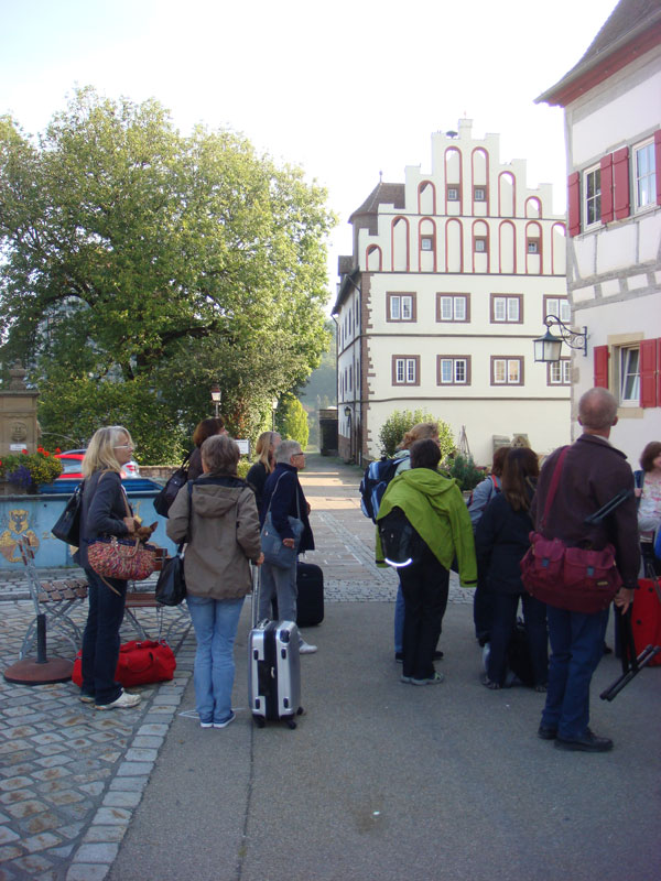 Ankunft in Vellberg
