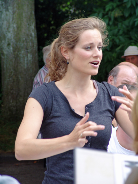 Dirigentin Julia Wirsching vom berschall