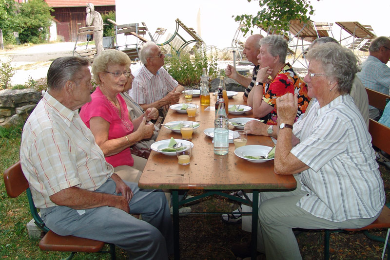 Warten auf den Gaisburger-Marsch