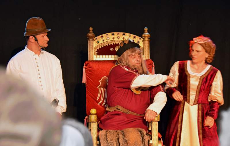 Herzog Ulrich mit Frau