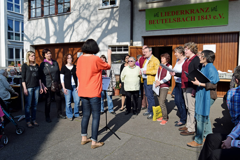 berschall unter Leitung von Antje Hieber