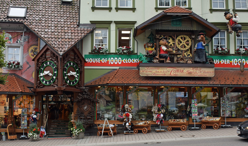 Haus der tausend Uhren in Triberg